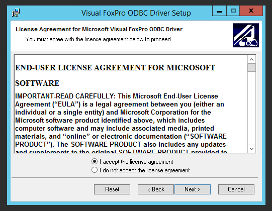 Visual foxpro odbc driver download windows 7